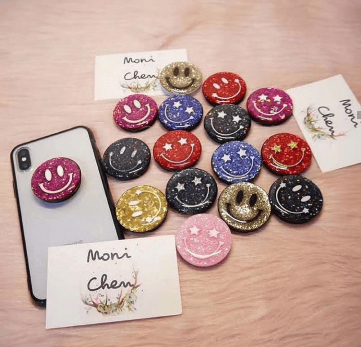 Smiley Pop Sockets Smiley Pop Sockets